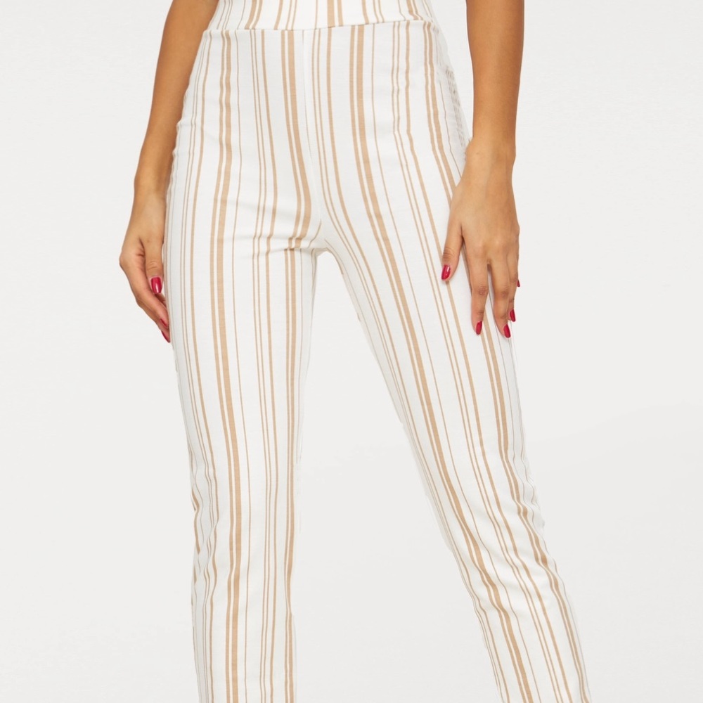PLT | Stone Stripe Cigarette Trouser - Picture 6 of 7